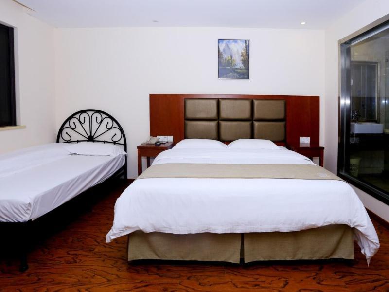 GreenTree Inn AnHui HeFei Heyu Rd. Dayun City Express Hotel Longtang Buitenkant foto