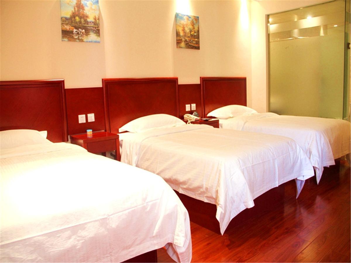GreenTree Inn AnHui HeFei Heyu Rd. Dayun City Express Hotel Longtang Buitenkant foto