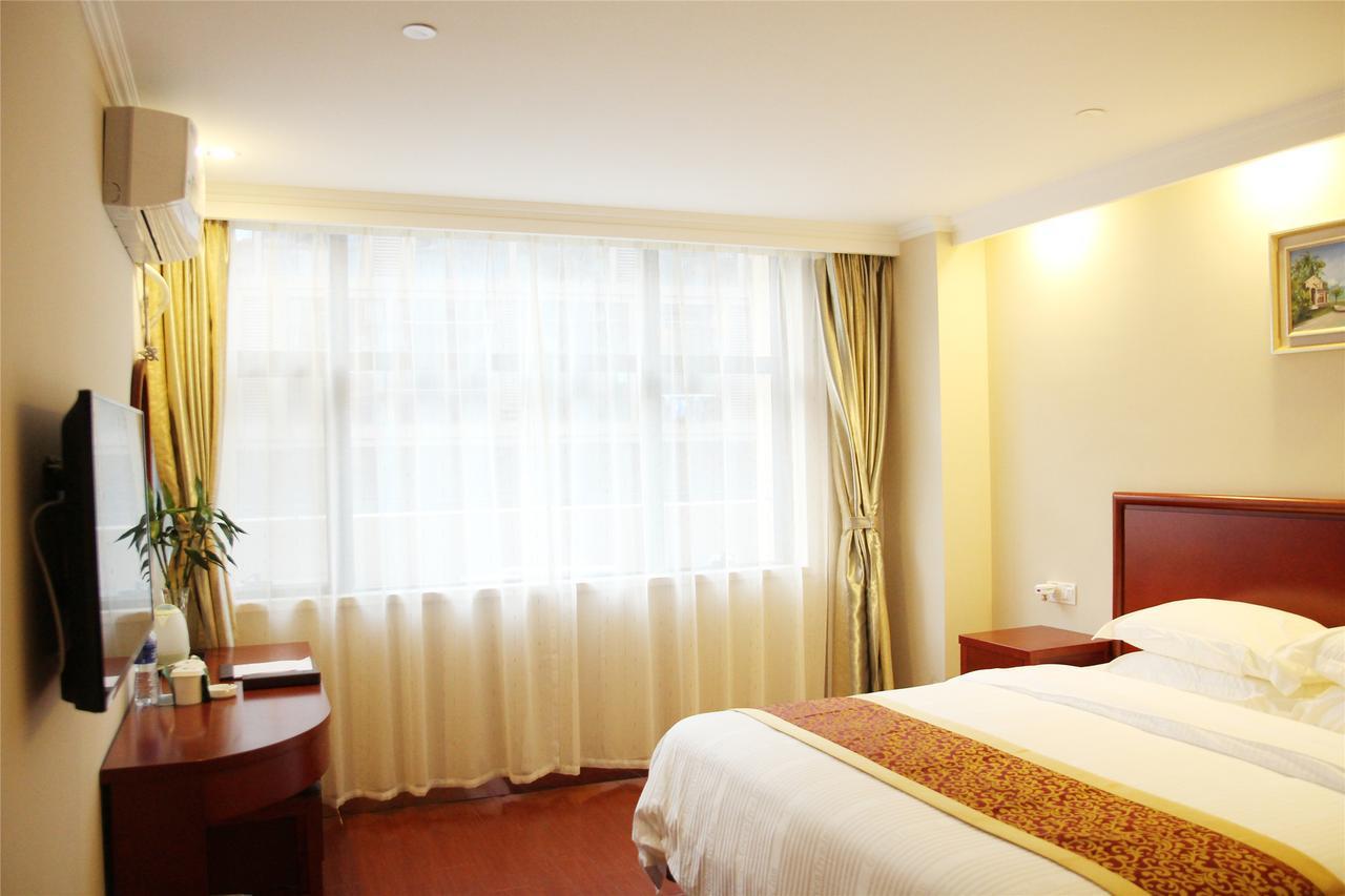 GreenTree Inn AnHui HeFei Heyu Rd. Dayun City Express Hotel Longtang Buitenkant foto