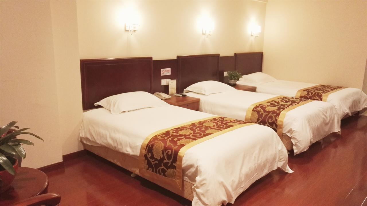 GreenTree Inn AnHui HeFei Heyu Rd. Dayun City Express Hotel Longtang Buitenkant foto